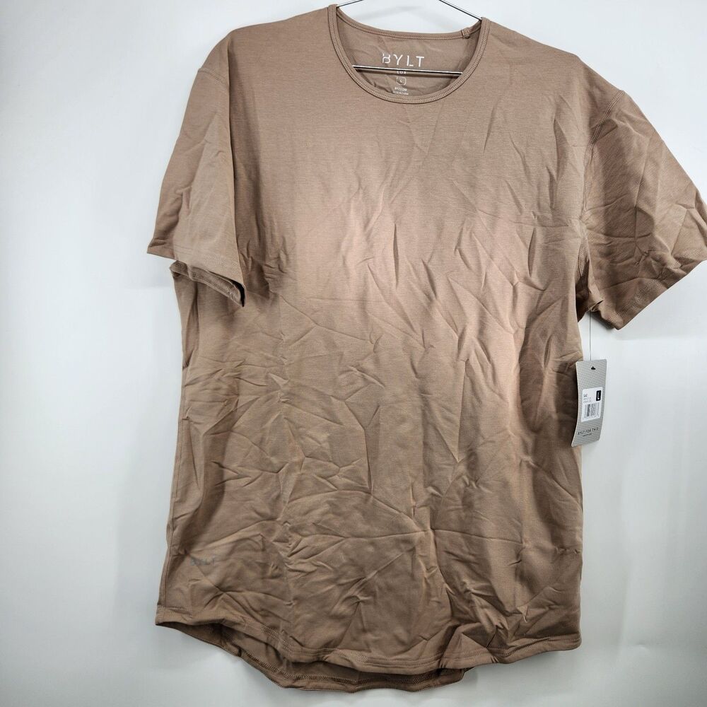 Bylt Men's Large Sand Drop Cut Lux T-Shirt NWT
